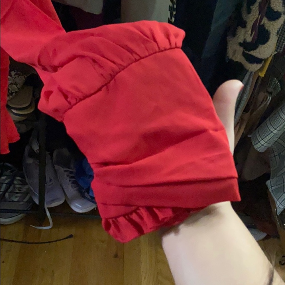 Red blouse - Picture 3 of 4